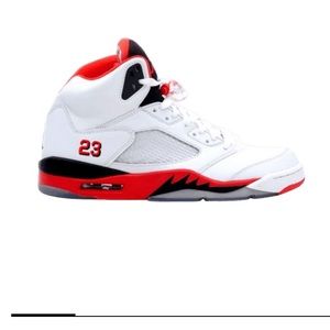 🔥Jordan Fire Red 5s❤️🖤